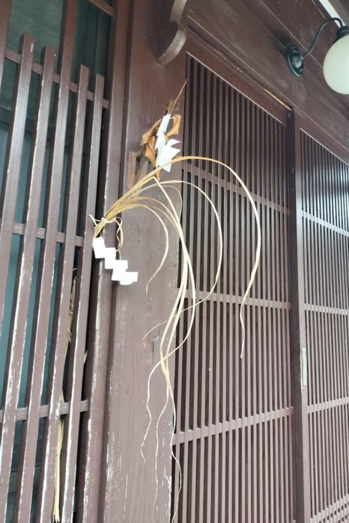 ときおり玄関の飾り