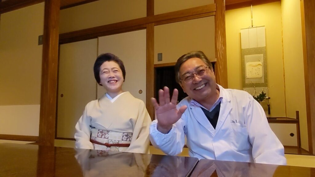 ひろ文の社長、廣谷 淳さまとおかみさん